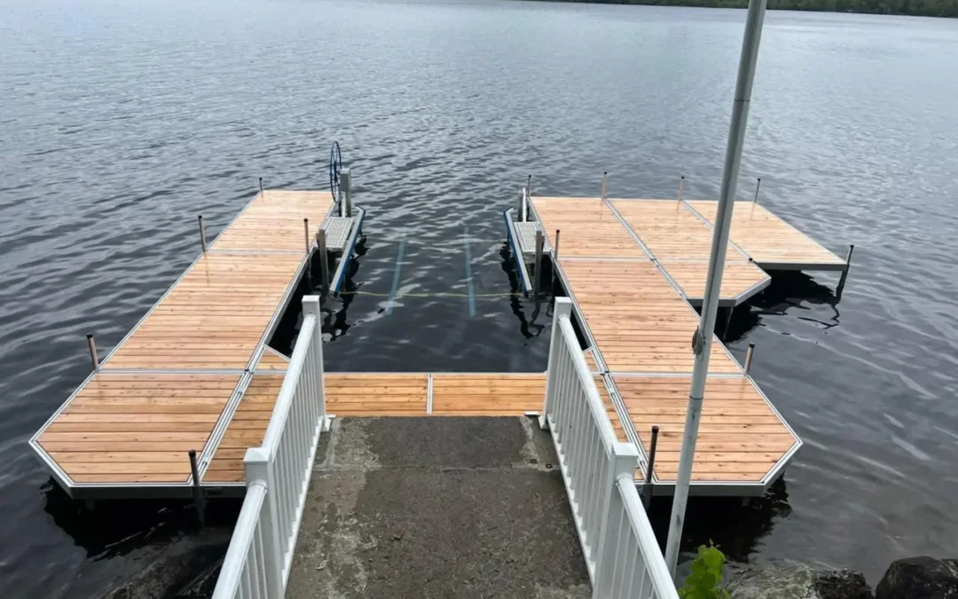 Aluminum Docks in Maine